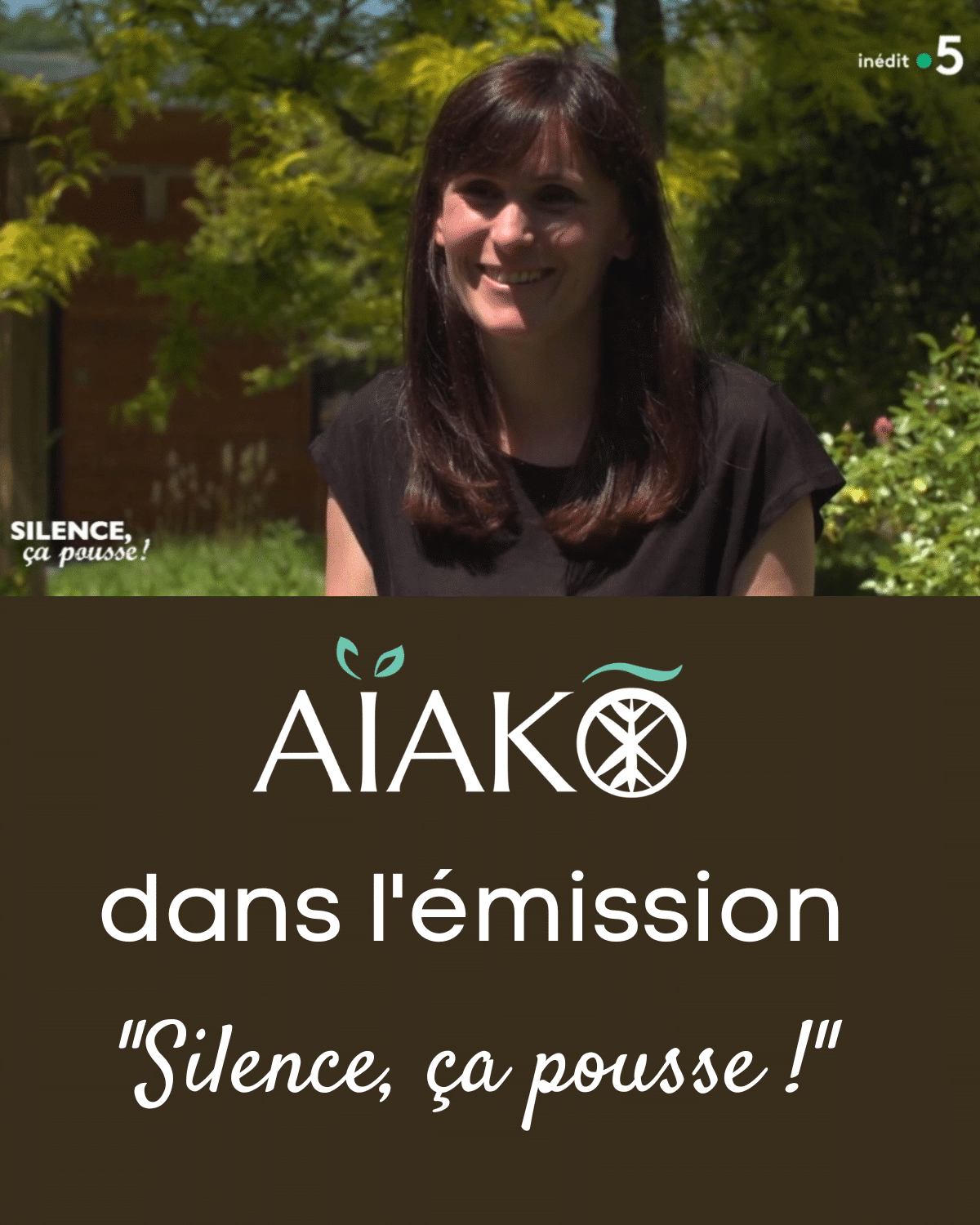 Aïako dans l'émission Silence ça pousse