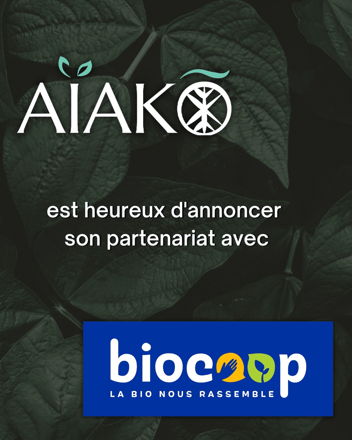 Aïako est chez Biocoop